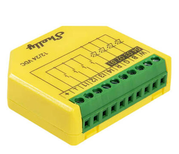 Shelly Sterownik taśm LED Plus RGBW PM - 1305810 - zdjęcie